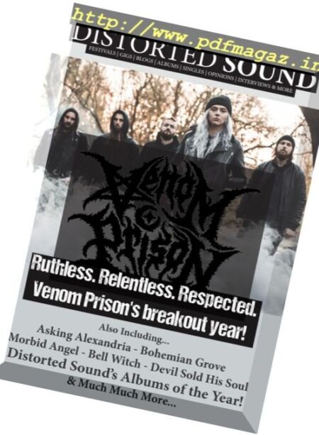 Distorted Sound – January 2018 Cover