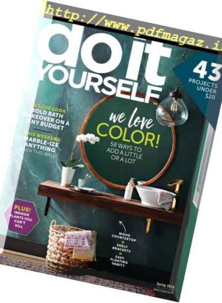 Do It Yourself – January 2018 Cover