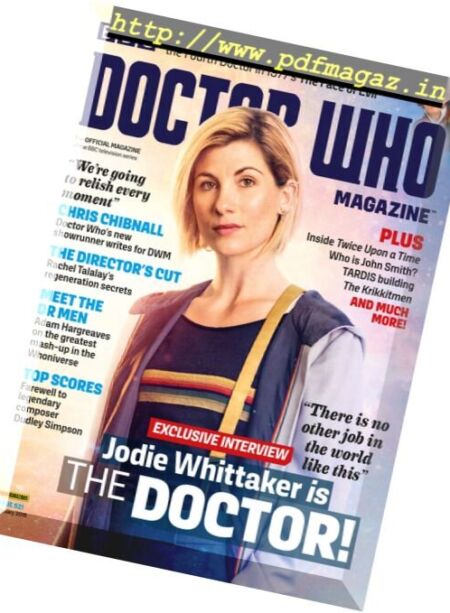 Doctor Who Magazine – February 2018 Cover