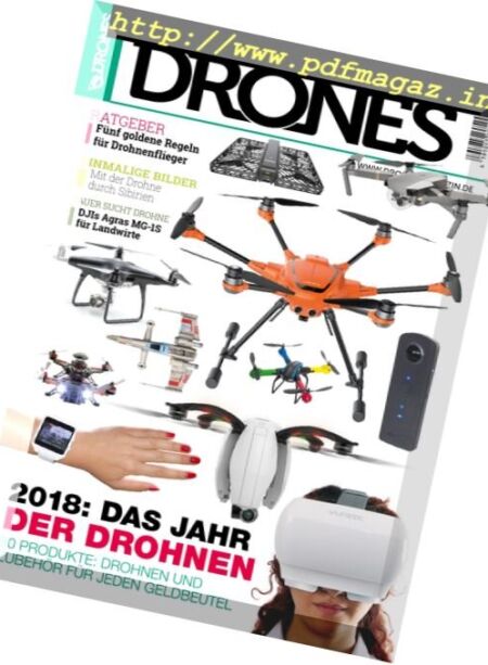 Drones – Nr.1, 2018 Cover