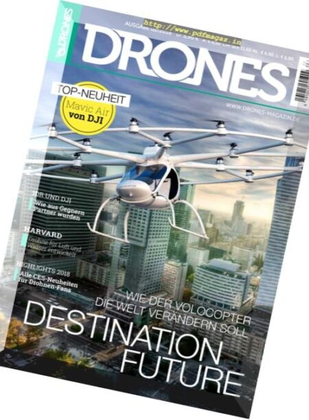 Drones – Nr.2, 2018 Cover