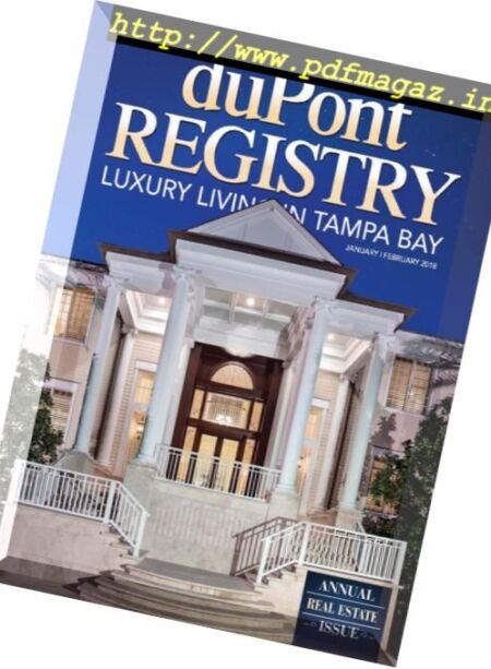 duPontRegistry Tampa Bay – January-February 2018 Cover