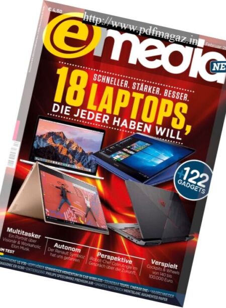 E-Media – Februar 2018 Cover