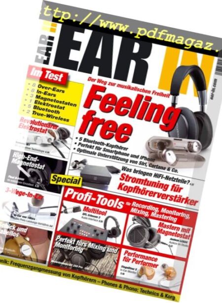 Ear In – Marz-April 2018 Cover