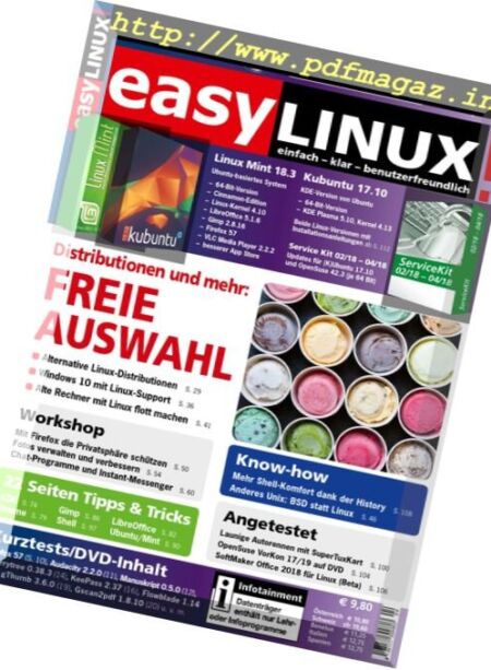EasyLinux – Februar-April 2018 Cover