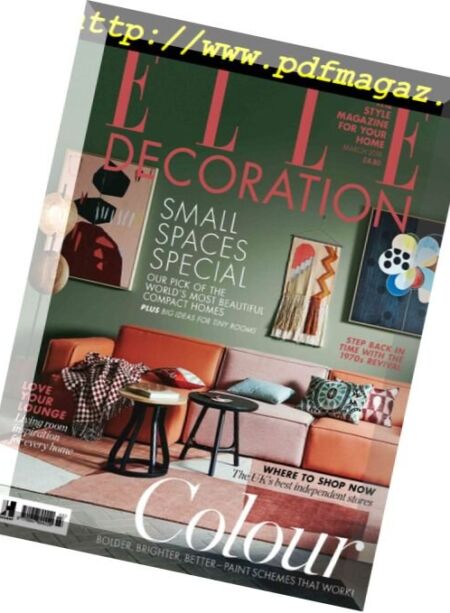 Elle Decoration UK – March 2018 Cover