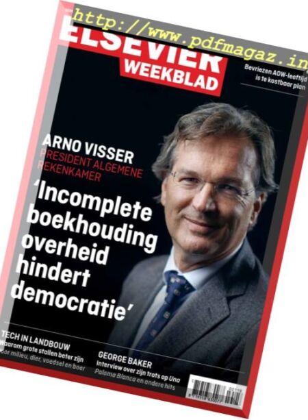 Elsevier Weekblad – 6 Januari 2018 Cover