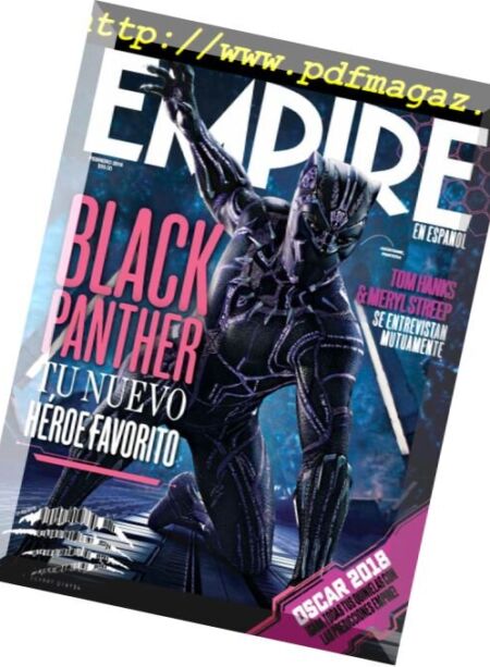 Empire Spain – febrero 2018 Cover