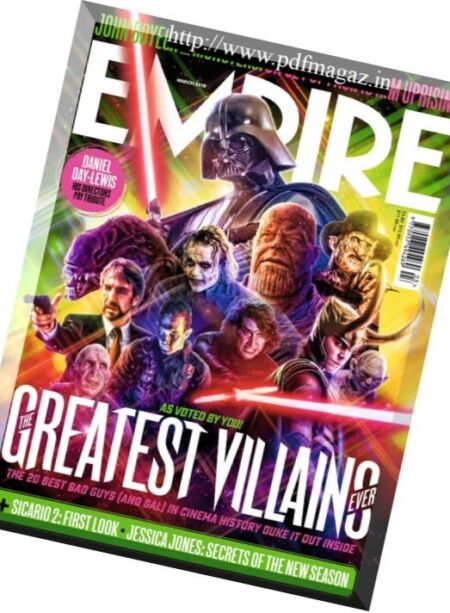 Empire UK – March 2018 Cover