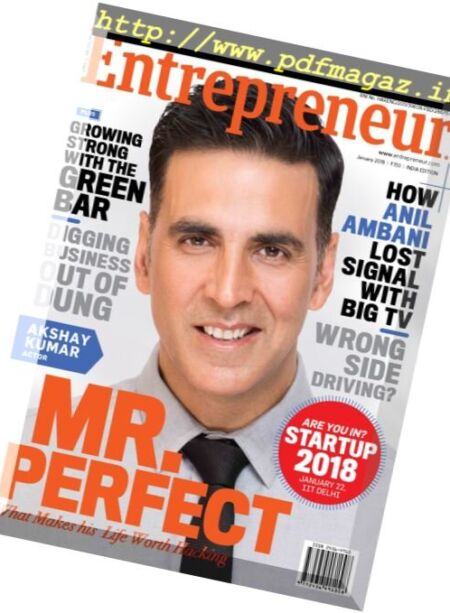 Entrepreneur India – January 2018 Cover