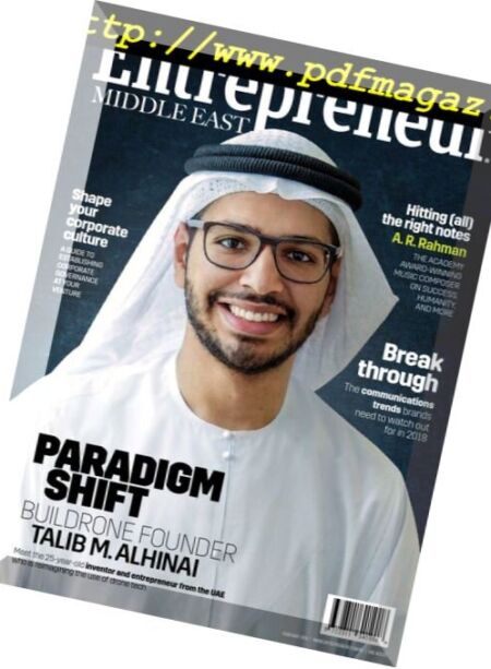Entrepreneur Middle East – February 2018 Cover
