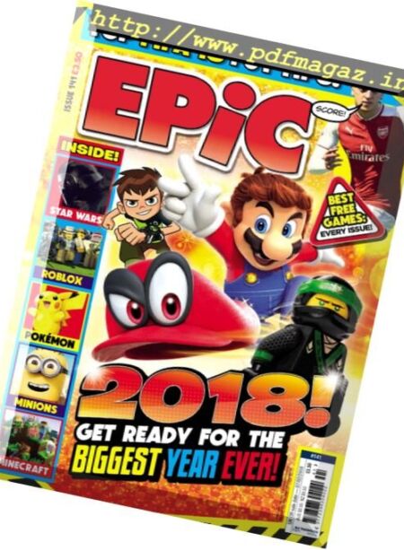 Epic Magazine – January 2018 Cover