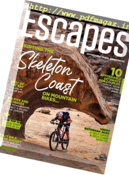 Escapes – February 2018 Cover