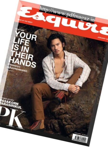 Esquire Thailand -2018-01-01 Cover