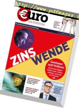 Euro am Sonntag – 18 Februar 2018