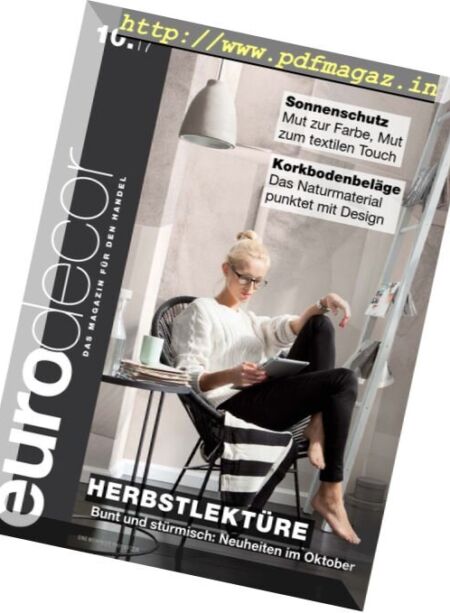 Eurodecor – Oktober 2017 Cover