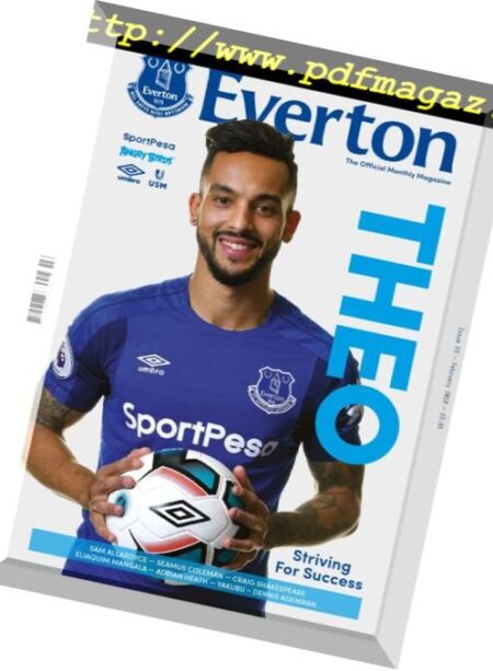 Everton Magazine – February 2018 Cover