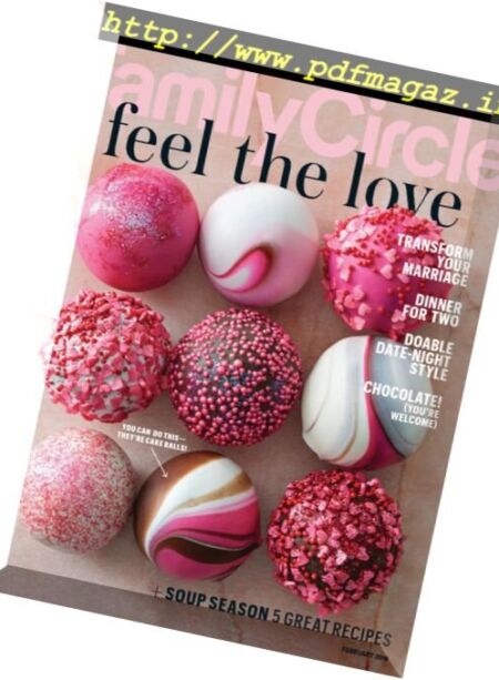 Family Circle – February 2018 Cover