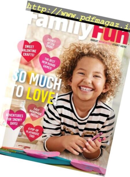 FamilyFun – February 2018 Cover