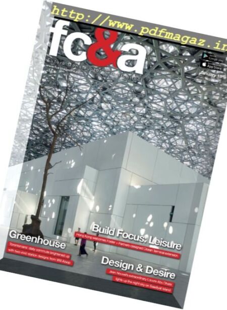 FC&A.Future Constructor & Architect – January 2018 Cover