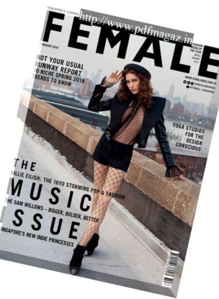 Female Singapore – February 2018 Cover