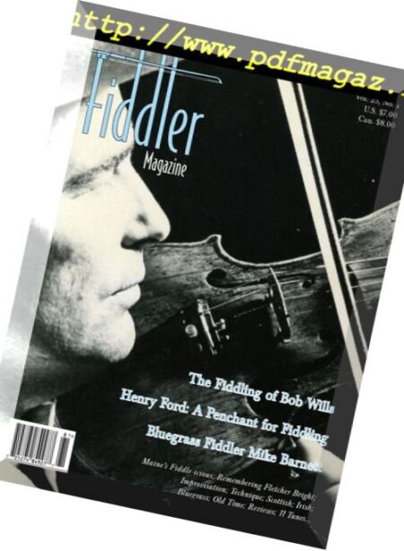 Fiddler – February 2018 Cover