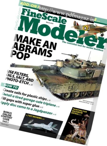 FineScale Modeler – March 2018 Cover