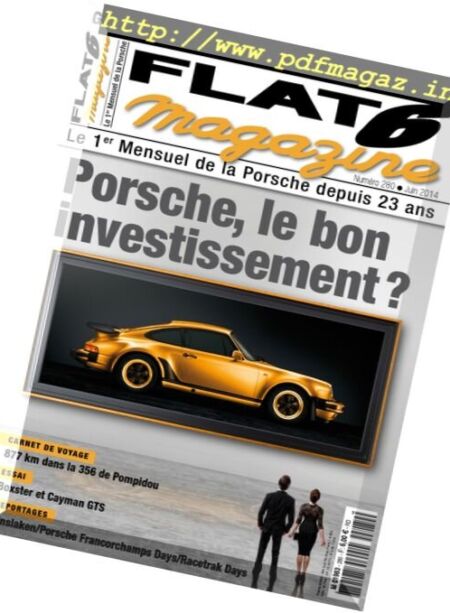 Flat 6 Magazine – Juin 2014 Cover