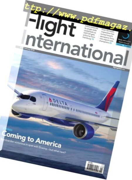 Flight International – 6 – 12 February 2018 Cover