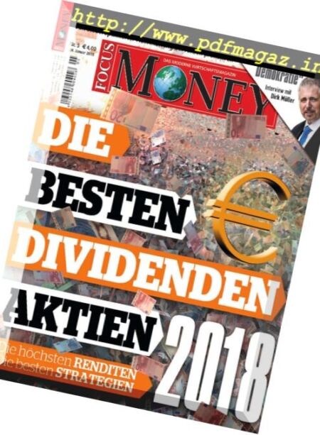 Focus Money – 24 Januar 2018 Cover