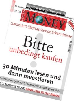 Focus Money – 31 Januar 2018