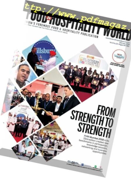 Food & Hospitality World – February 2018 Cover