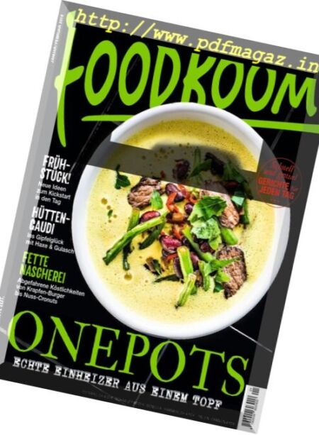 FoodBoom – Januar-Februar 2018 Cover