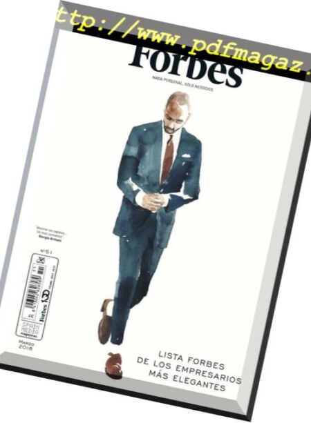 Forbes Espana – marzo 2018 Cover