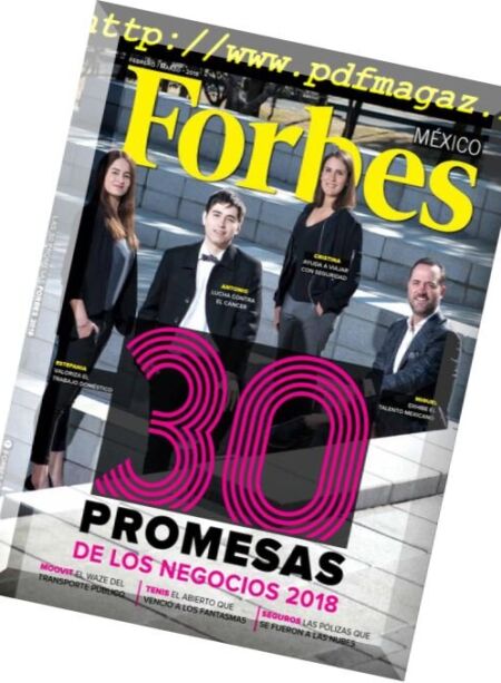 Forbes Mexico – febrero 2018 Cover
