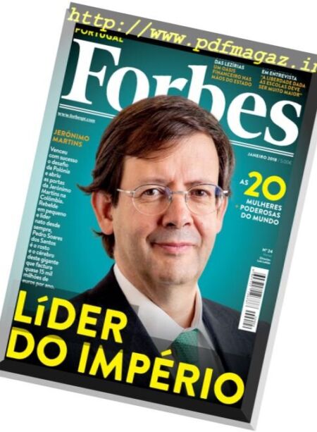 Forbes Portugal – Janeiro 2018 Cover