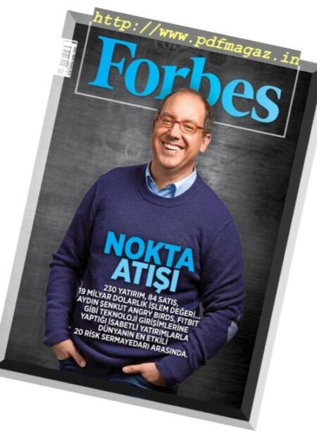 Forbes Turkey – Ocak 2018 Cover