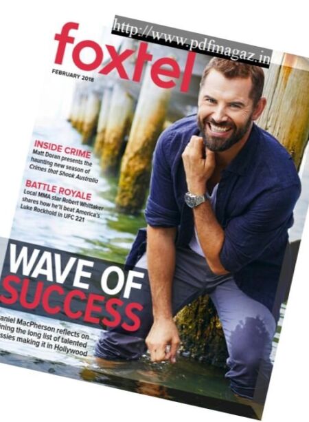 Foxtel Magazine – February 2018 Cover