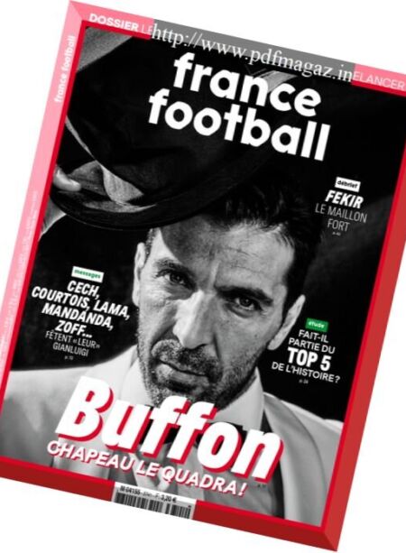 France Football – 22 janvier 2018 Cover