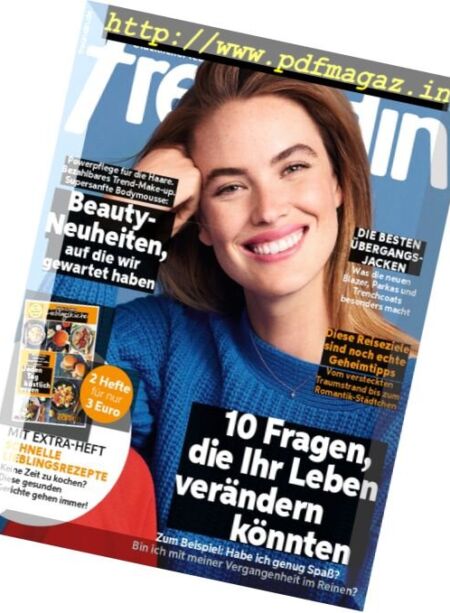 Freundin – 24 Januar 2018 Cover