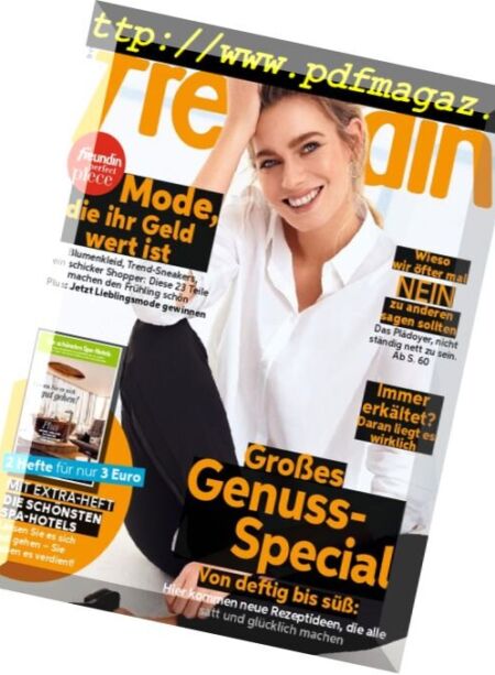 Freundin – 7 Februar 2018 Cover
