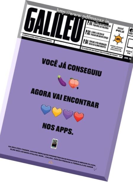 Galileu Brazil – Janeiro 2018 Cover