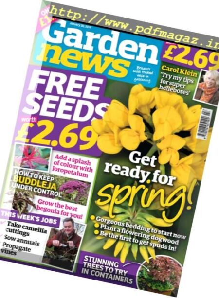 Garden News – 20 January 2018 Cover