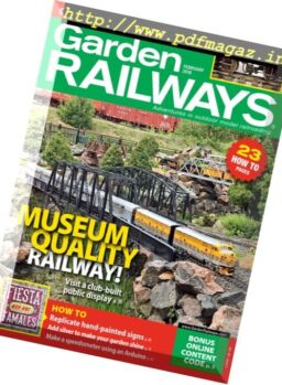 Garden Railways – January 2018
