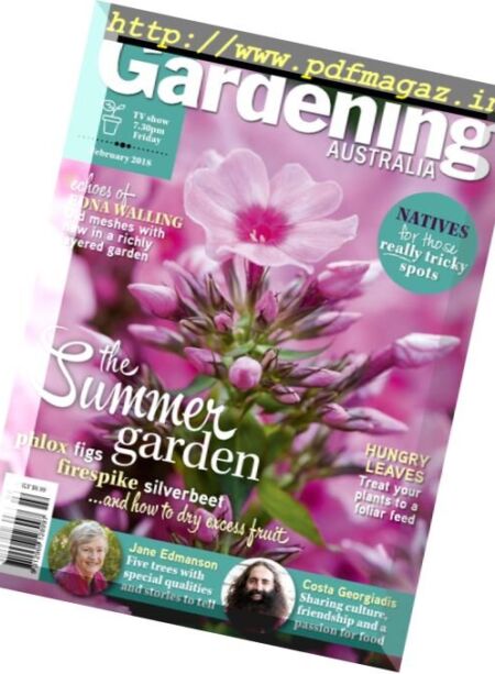 Gardening Australia – February 2018 Cover