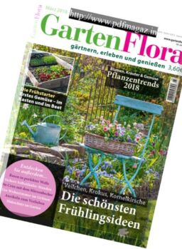 GartenFlora – Marz 2018