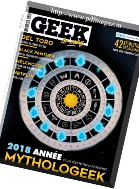 Geek France – fevrier-mars 2018 Cover