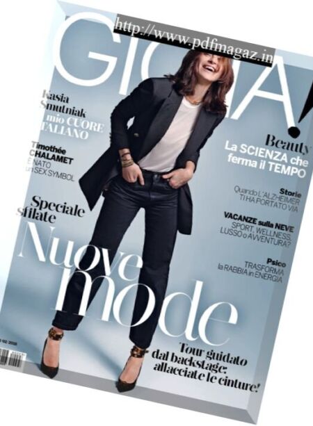Gioia! – 3 febbraio 2018 Cover