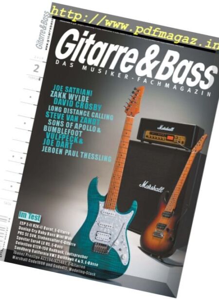 Gitarre & Bass – Februar 2018 Cover