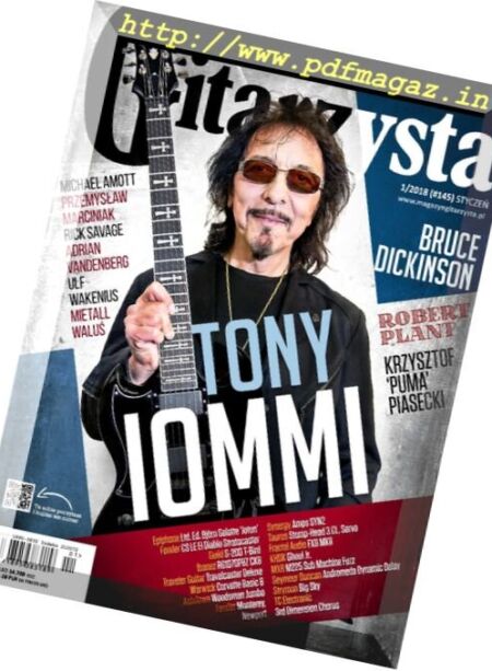 Gitarzysta – Styczen 2018 Cover